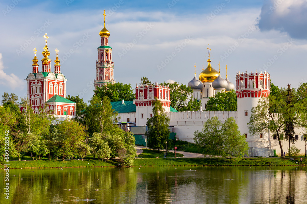 Novodevichy Convent (New maiden's monastery) in Moscow, Russia