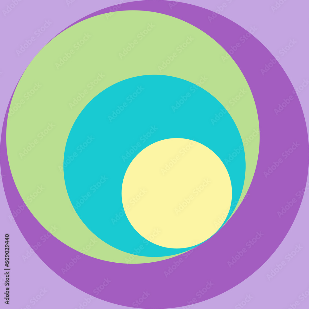 Tile with retro circle pattern in blue white colors, raster Tile with retro circle pattern in blue white colors, raster