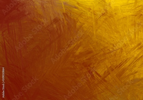 Textured orange painted background
