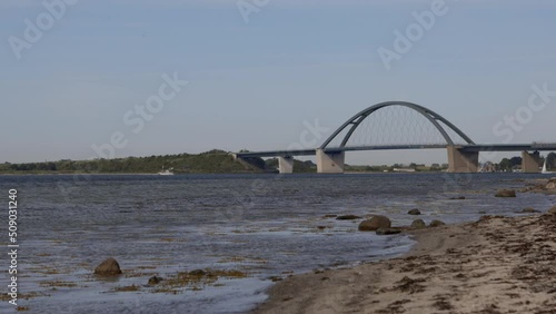 fehmarnsundbrücke Video Footage on Juli 2022