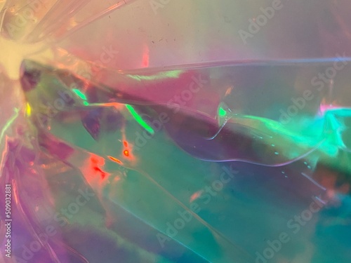 iridescent neon luminous synth wave vapor Laser lights hologram neon background sci fi disco abstract synth retro technology futuristic stock, photo, photograph