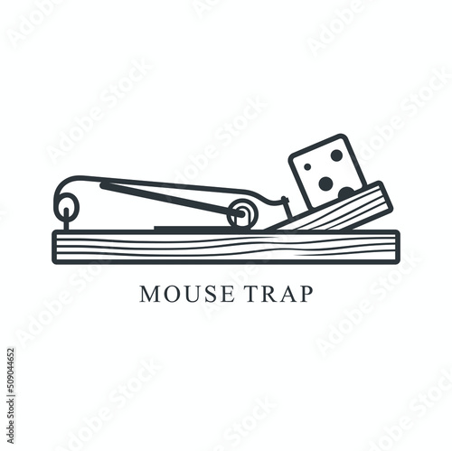 mousetrap illustraion photo