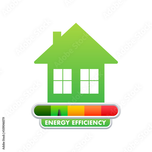 3d energy chart for concept design. 3d vector illustration. Chart concept. Vector icon