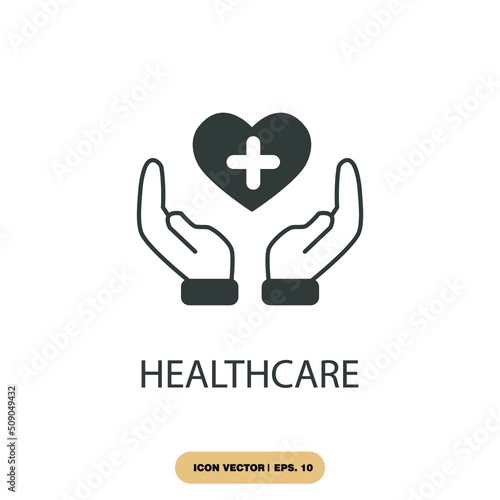 healthcare icons  symbol vector elements for infographic web