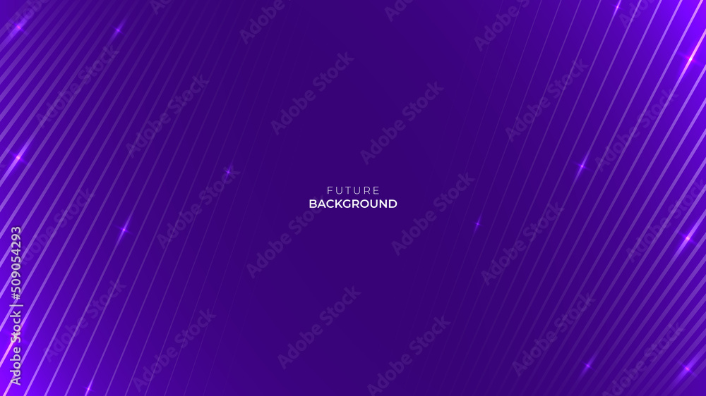 Fototapeta premium Background with diagonal blue lines with light effect. Futuristic background for technology, speed, network, etc. Vector illustration