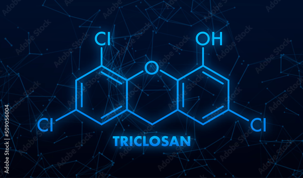 Triclosan formula. Triclosan formula, great design for any purposes