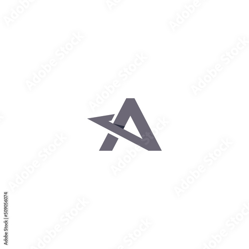 Free Download Monogram initial letter mark A logo design - GFXLoad