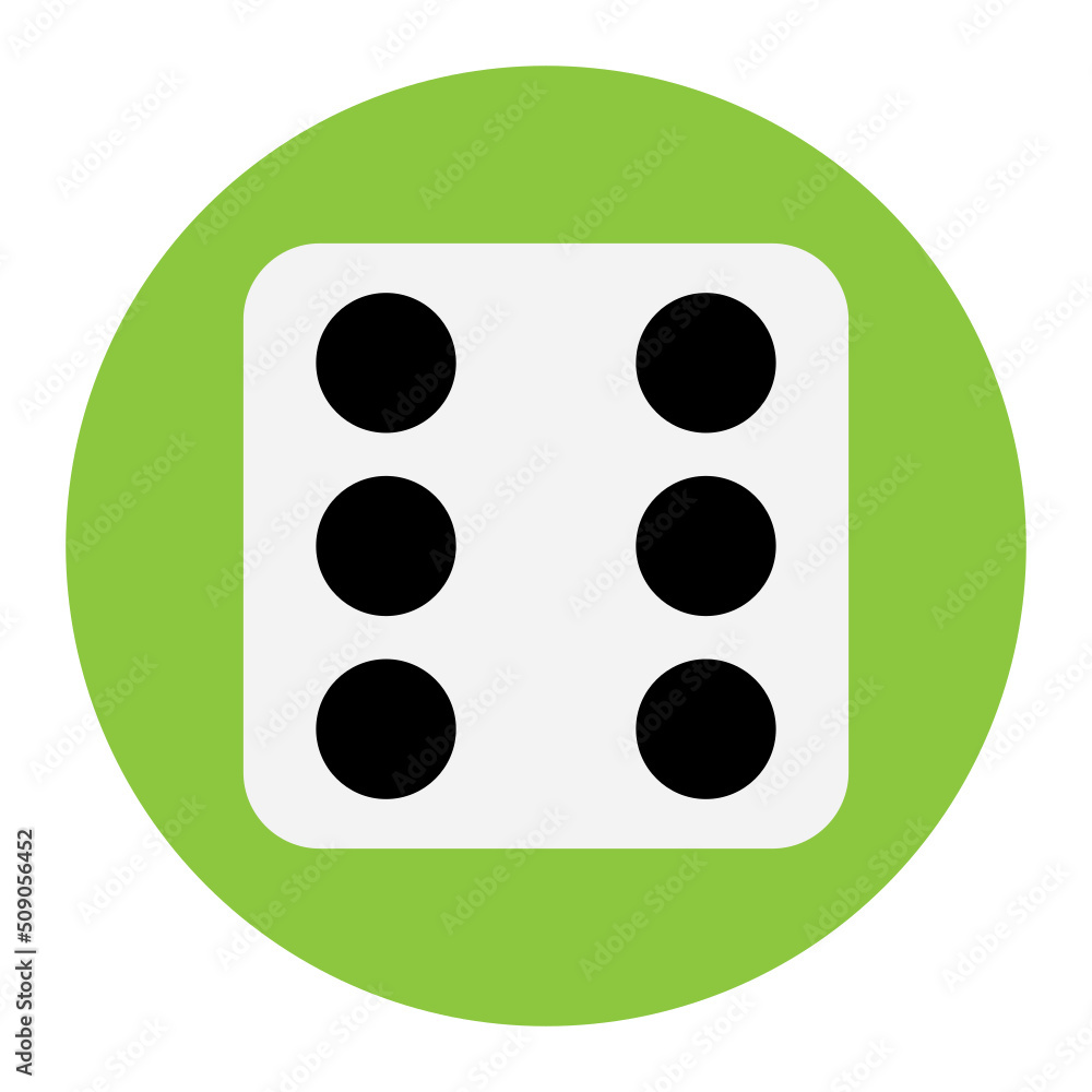 Fototapeta premium Dice icon