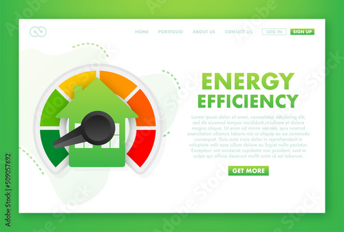 3d energy chart for concept design. 3d vector illustration. Chart concept. Vector icon