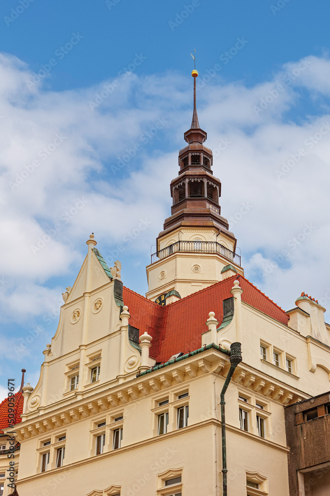 Obraz premium Old Town Hall. OPAVA, CZECH REPUBLIC