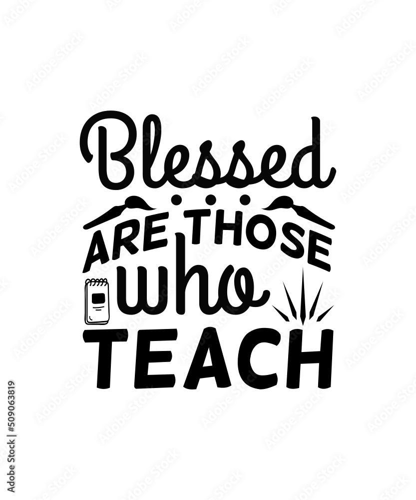 Obraz premium Teacher Svg Design