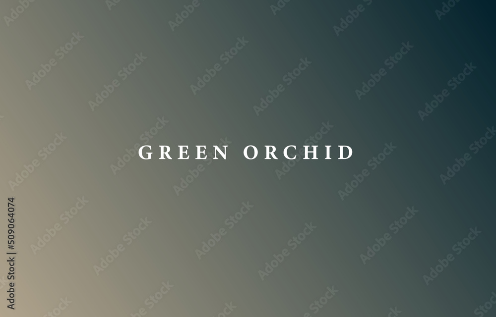 Green Orchid Gradient Green Orchid Gradient