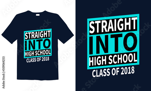 Back to school T-shirt, Hello preschool, Kindergarten. Best for fashion graphics, t-shirt prints, posters, stickers, décor elements, t-shirts, and prints.