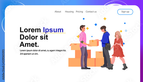 volunteers giving help boxes to refugee humanitarian aid material assistance governmental help stop war in Ukraine