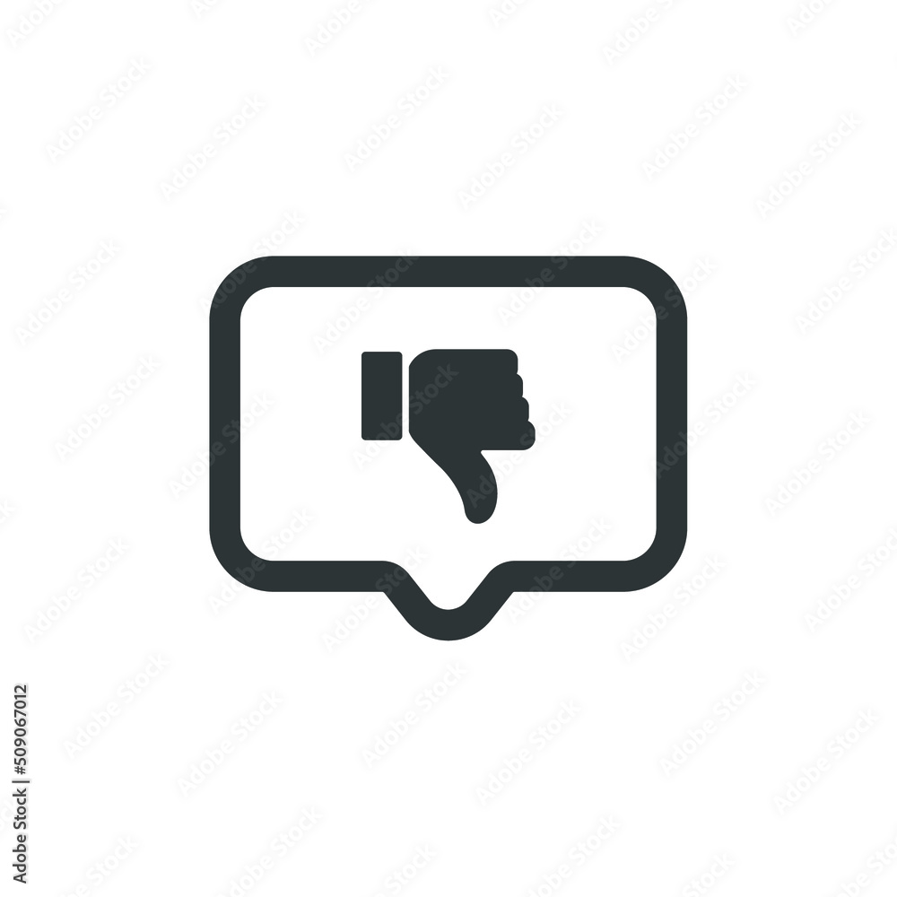 Vector sign of the like symbol is isolated on a white background. like icon color editable.