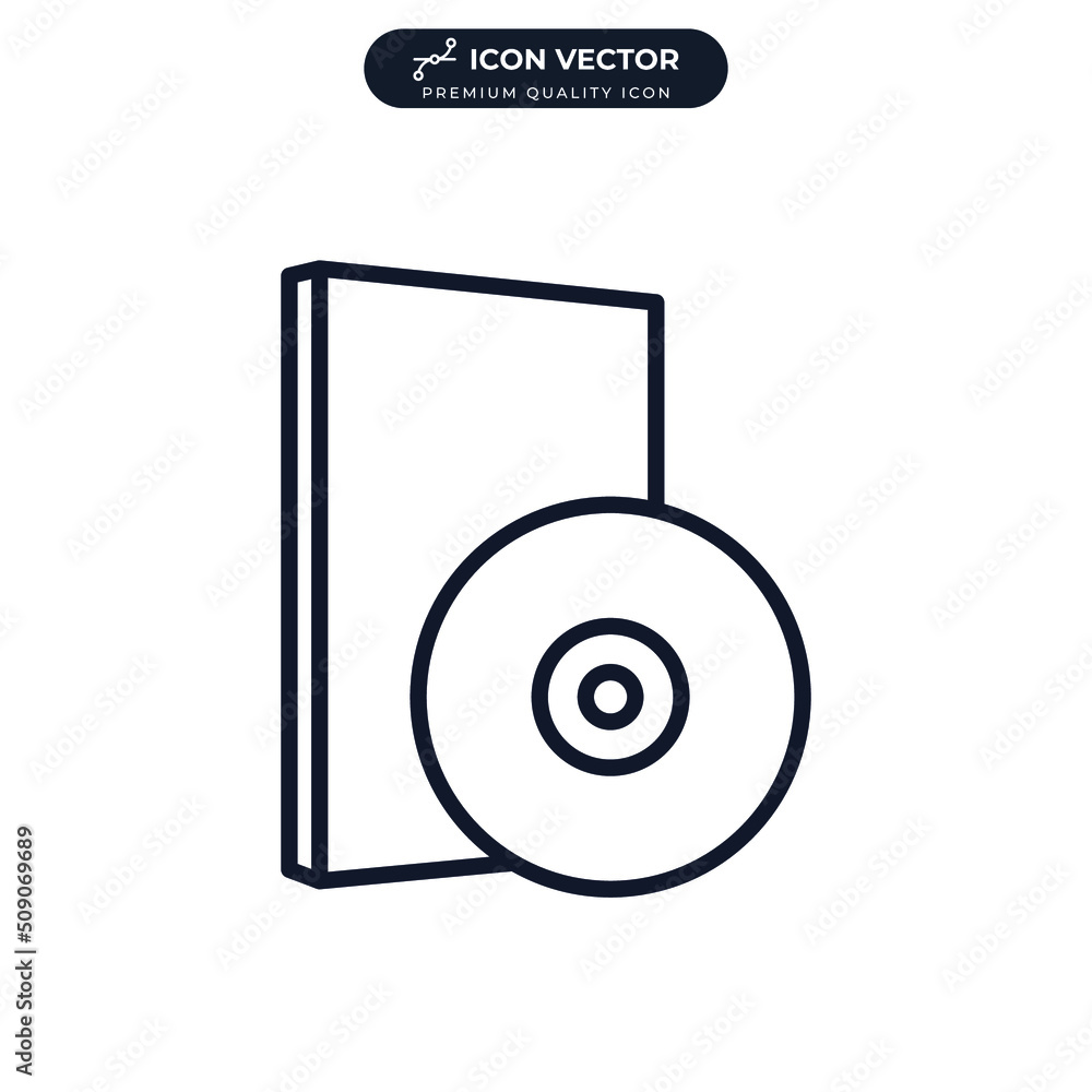 disc icon symbol template for graphic and web design collection logo vector illustration disc icon symbol template for graphic and web design collection logo vector illustration