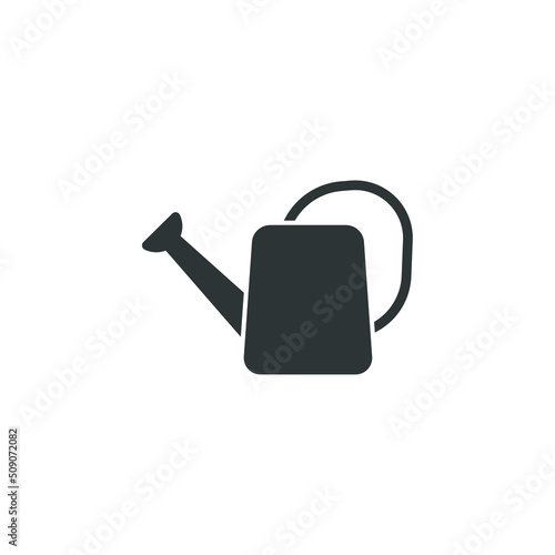 Fotografie, Obraz Vector sign of the The watering can symbol is isolated on a white background