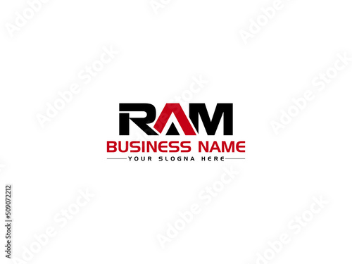 Letter RAM Logo Icon Design, Creative ra Logo Letter Vector Art For All Kind Of use
