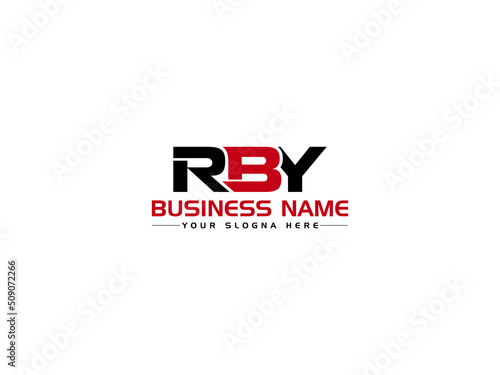 Colorful RBY Logo Icon Design, Letter RB Logo Image Vector Stock For Brand
