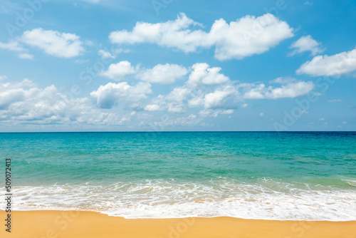 Beach and tropical sea in Thailand