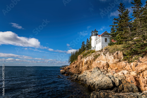 Bass Harbor Head Lighthouse, Tremont Maine USA © Martina