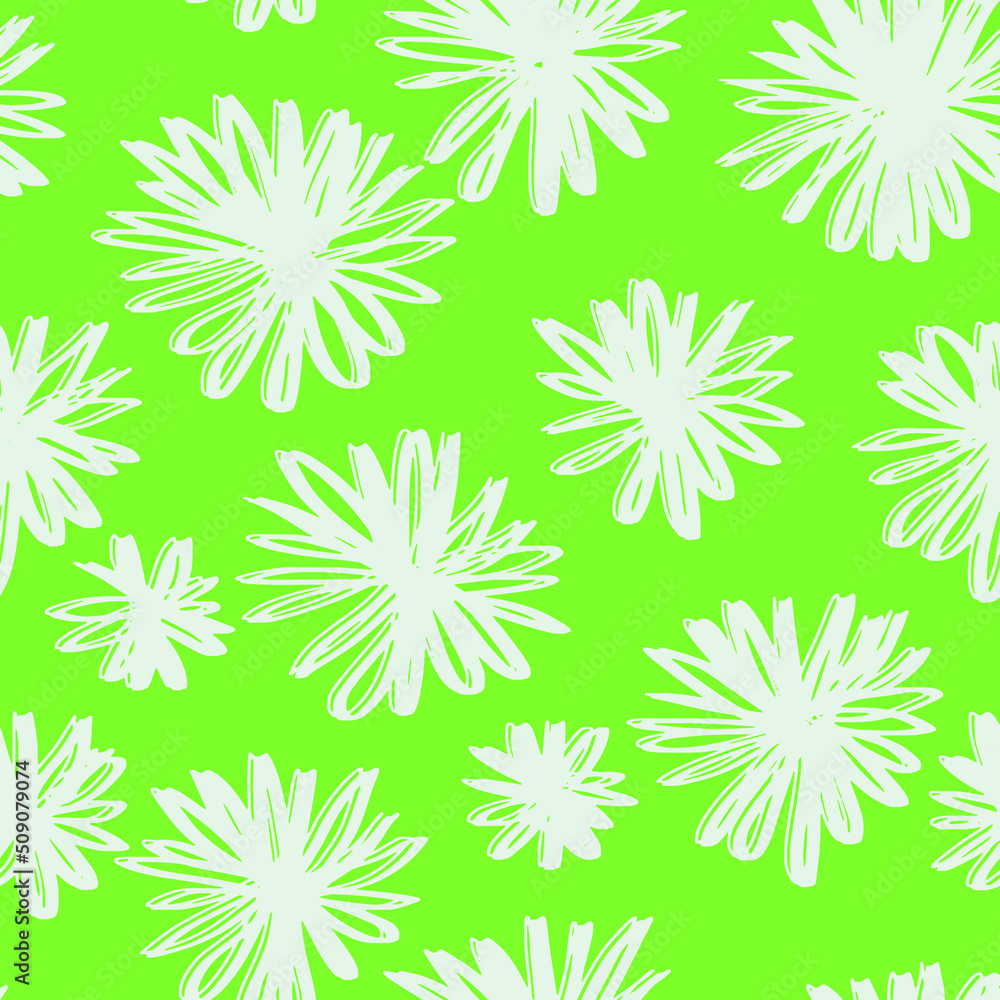 Floral background. Large flowers. Graphic line drawing. Botanical seamless pattern. Summer motif baby Simple whimsical minimal earthy 2 tone color. Kids nursery wallpaper boho fashion all over print. Floral background. Large flowers. Graphic line drawing. Botanical seamless pattern. Summer motif baby Simple whimsical minimal earthy 2 tone color. Kids nursery wallpaper boho fashion all over print.