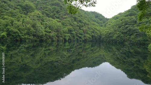 布引貯水池風景素材