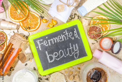 Fermented beauty skin care cosmetic