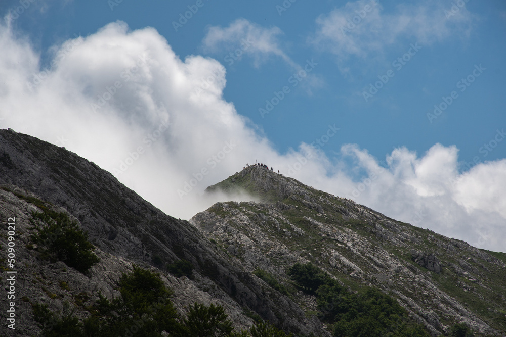 paisaje de montaña