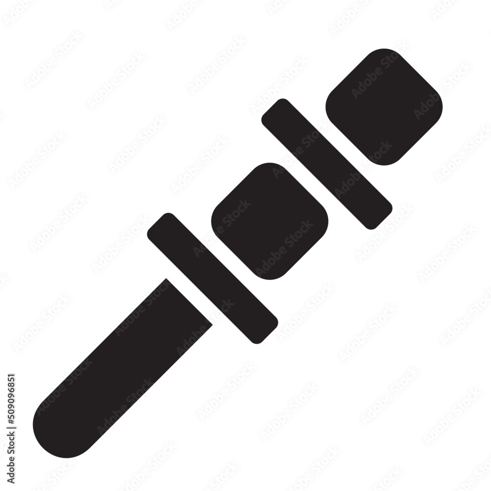 yakitori glyph icon yakitori glyph icon