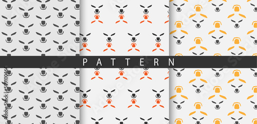 Abstract New pattern background colorful minimal geometric patterns set Free Vector 