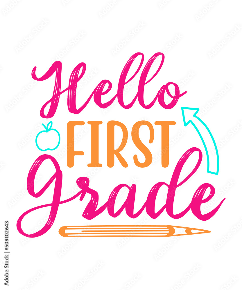 Back to School svg, First day of School svg, Back to School bundle svg, Bundle of 6 Back to School svg, Back To School Bundle Png, Back To School Bundle, Back To School Png, Back To School Clipa