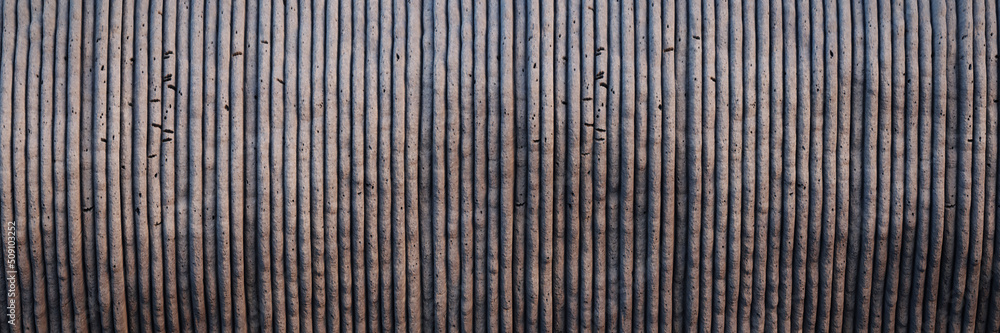 3D printed concrete wall, architectural background banner 3D printed concrete wall, architectural background banner