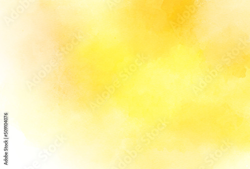 背景素材_水彩テクスチャ_オレンジ