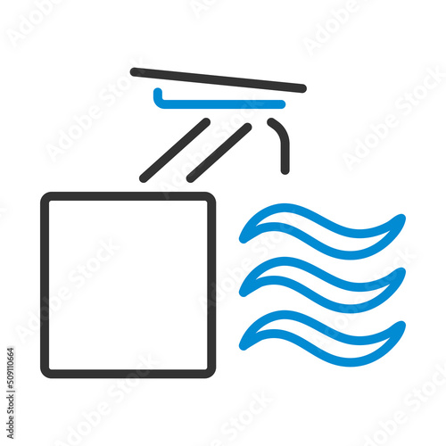 Icon Of Diving Stand