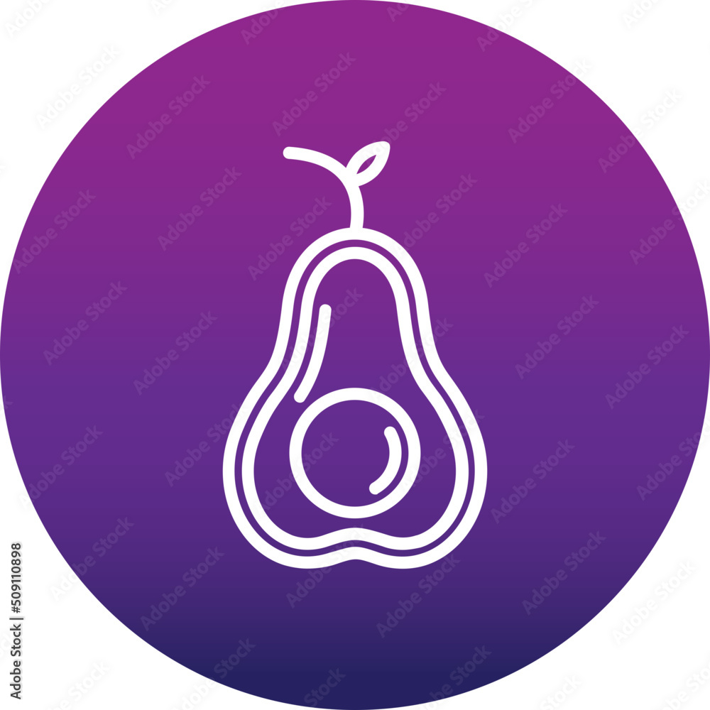 Avocado Icon Avocado Icon