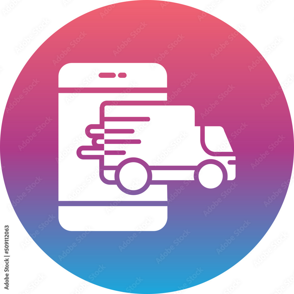 Online Delivery Icon Online Delivery Icon