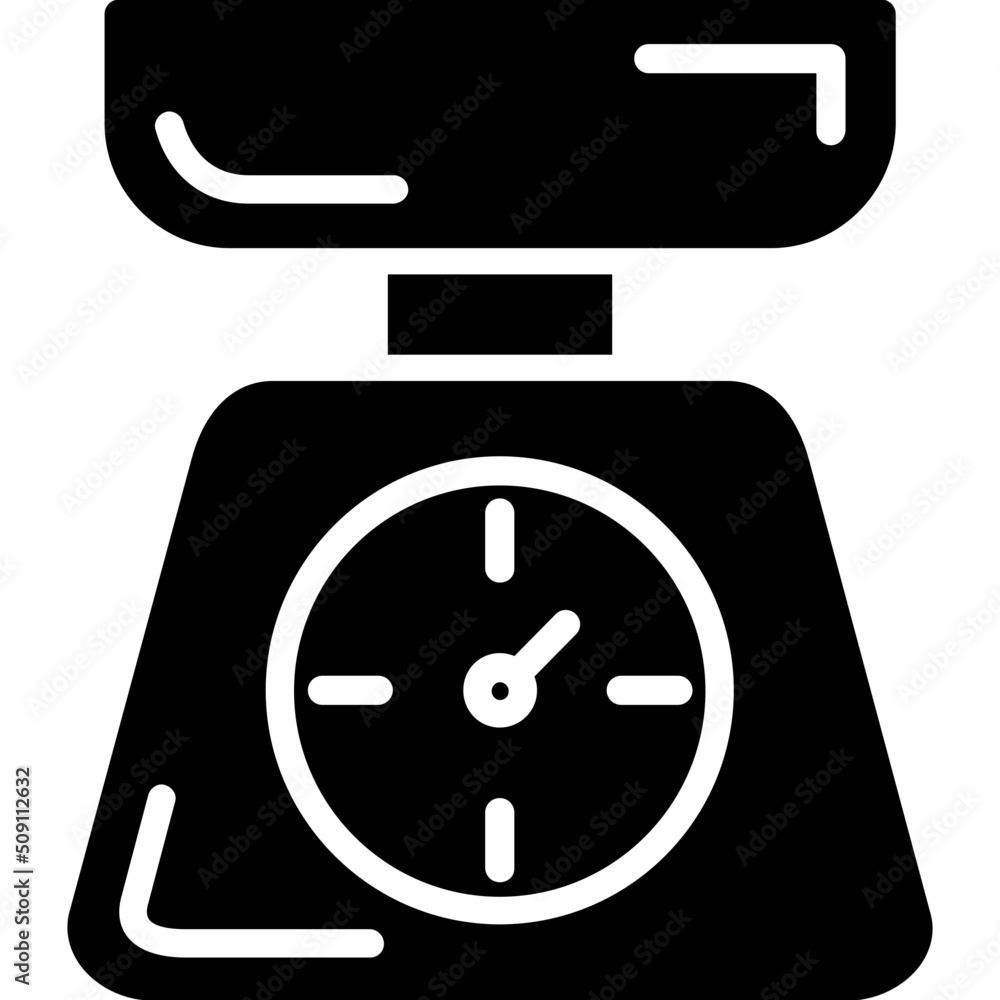 Weighting scale Icon Weighting scale Icon