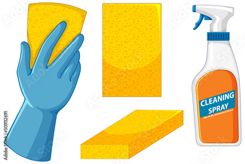 Set of cleaning equipment