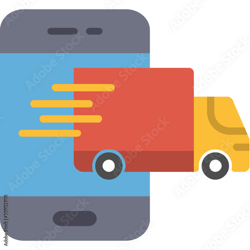 Online Delivery Icon