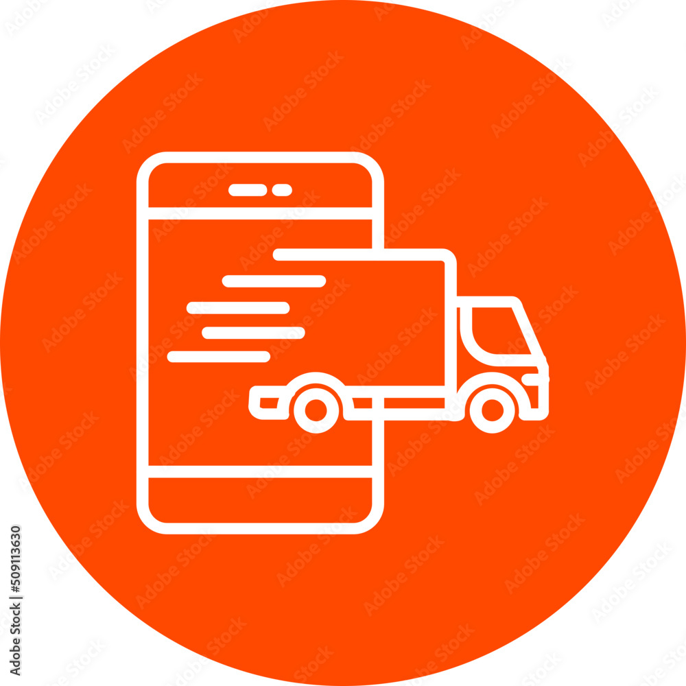 Online Delivery Icon