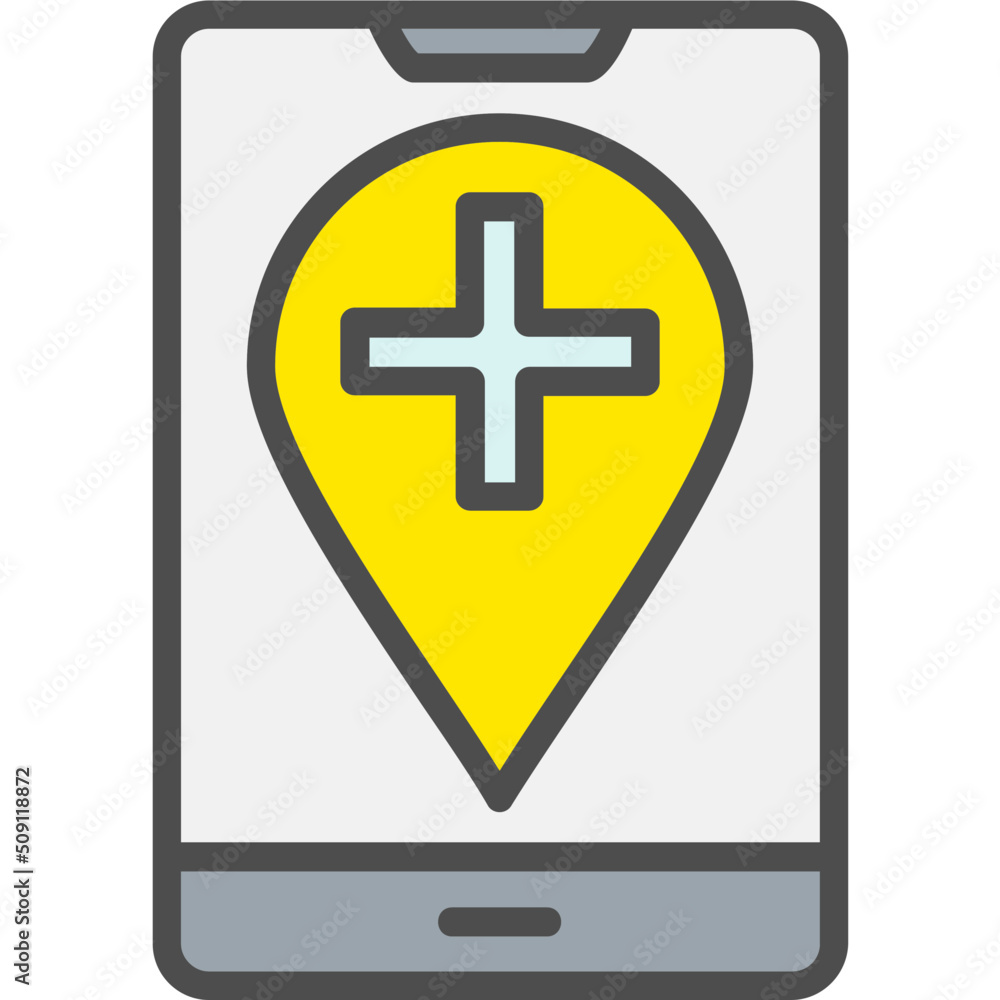 Obraz premium Location Icon