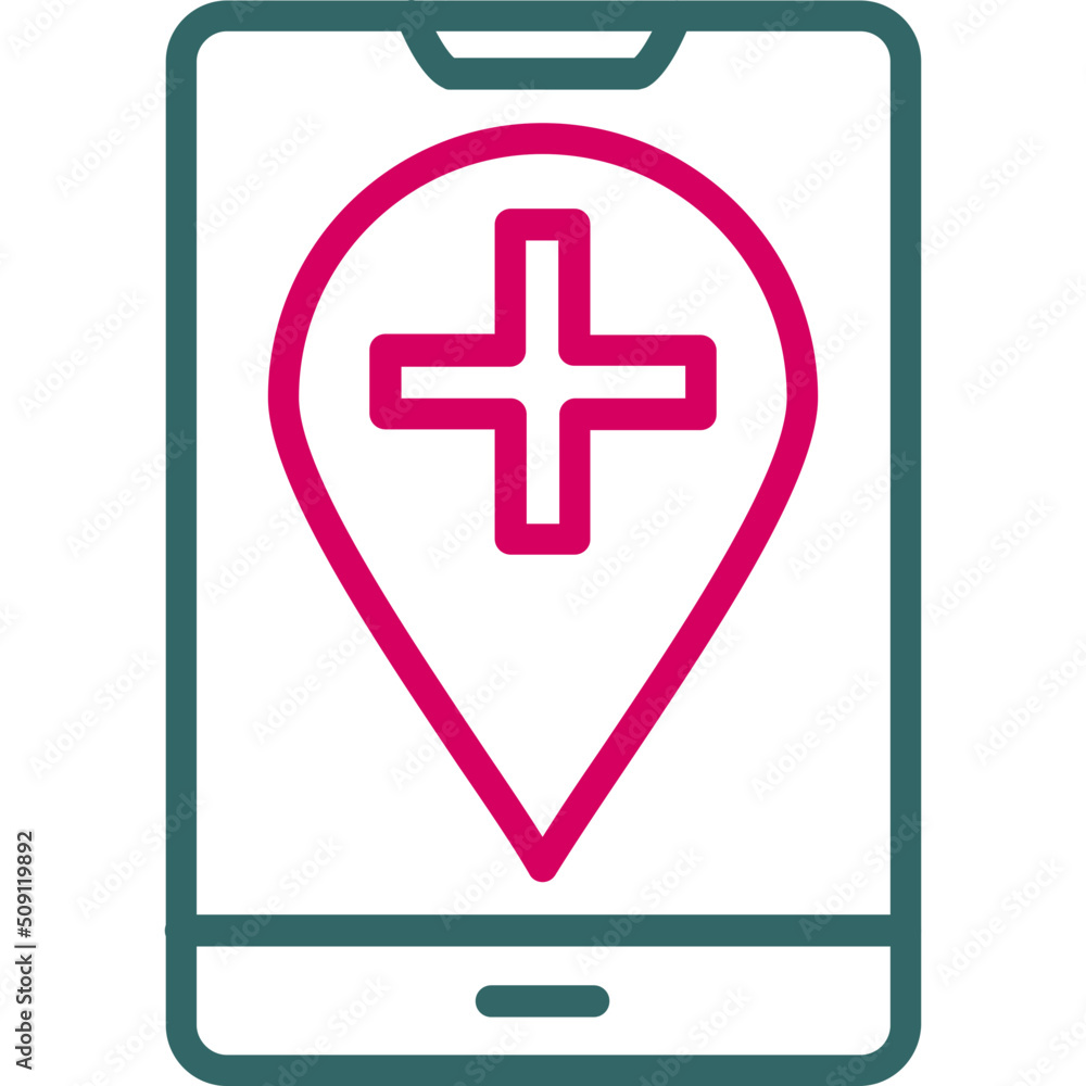 Obraz premium Location Icon