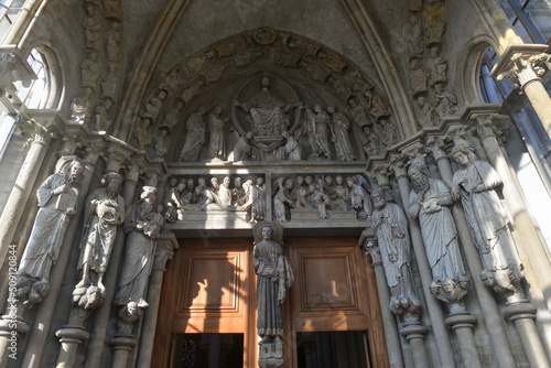 Portal Kathedrale Notre-Dame  Lausanne 