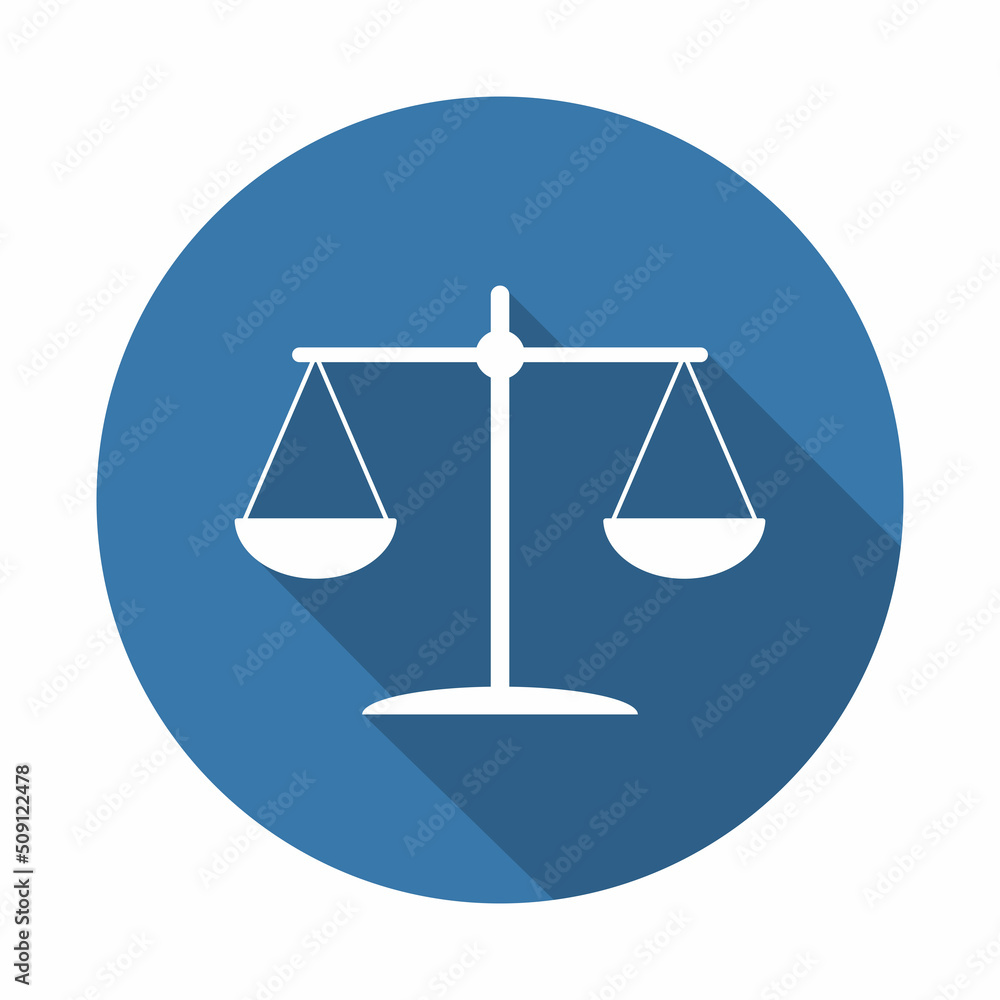 Scale and law. Symbol of justice and equality. Iddyustration court judge and lawyer. Legal sign and decision, measure of crime and punishment. Symbol of weight and balance. Vector. Scale and law. Symbol of justice and equality. Iddyustration court judge and lawyer. Legal sign and decision, measure of crime and punishment. Symbol of weight and balance. Vector.