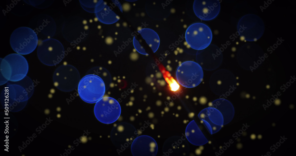 Image of fireworks over black background Image of fireworks over black background