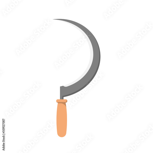 scythe icon design template vector illustration