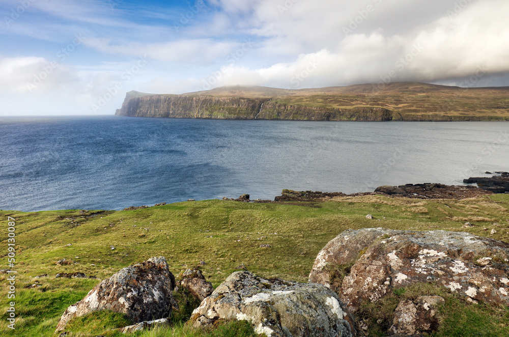 Green Coast in Isle of Skye, Scotland