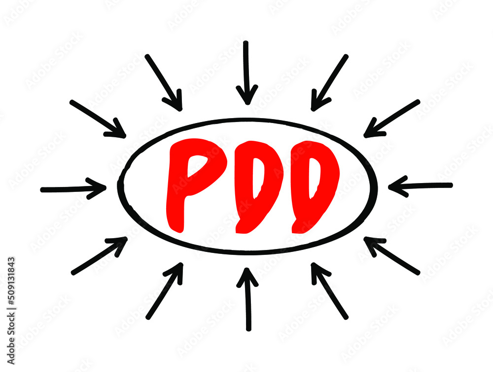 PDD Premenstrual Dysphoric Disorder mood disorder characterized by