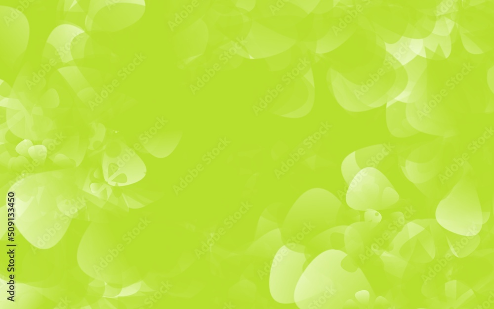 Fototapeta premium background with leaves abstract green blobs